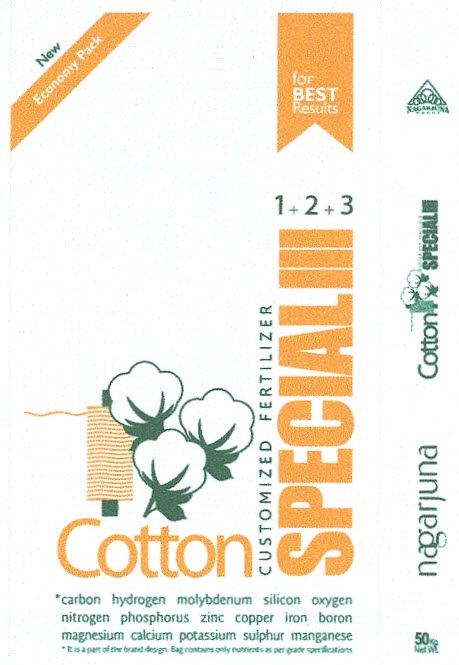 Cotton Special Iii Customized Fertilizer Device mark 2338654 Trademark