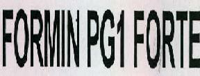 Formin Pg1 Forte Device mark 2269720 Trademark