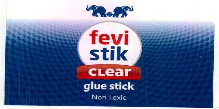 Fevi Stik Clear Glue Stick (device Of Elephants) Device mark 2463846 Trademark