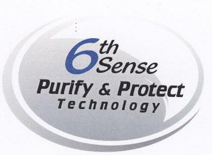 6th Sense Purlfy And Protect Technology Device mark 1601191 Trademark
