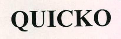Quicko Device mark 2228979 Trademark