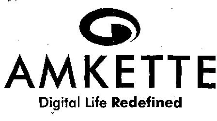 Amkette Digital Life Redefined (logo) Device mark 2151626 Trademark