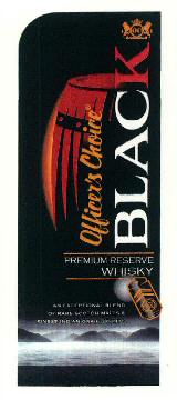 Officer's Choice Black Premium Reserve Whisky Device mark 2992296 Trademark