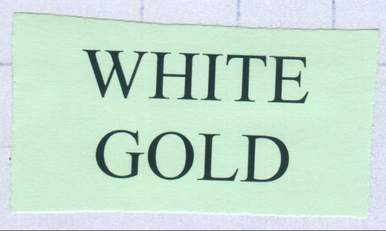 White Gold Device mark 2070526 Trademark