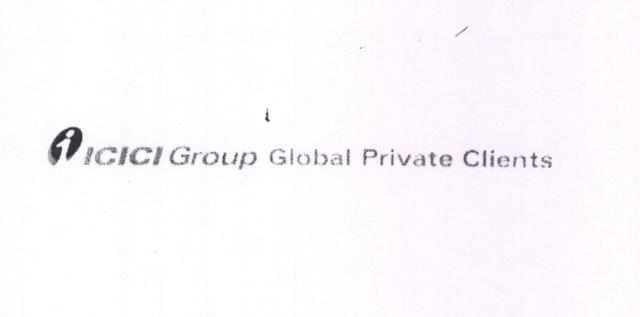 Icici Group Global Private Clients Device mark 1642035 Trademark