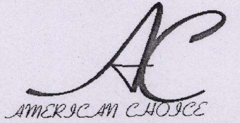 Ac American Choice With Label Device mark 1611746 Trademark