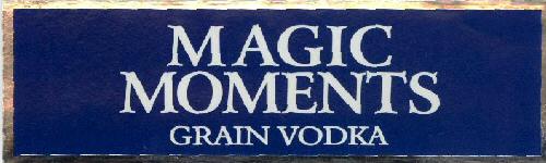 Magic Moments Grain Vodka (with Label) Device mark 1406198 Trademark