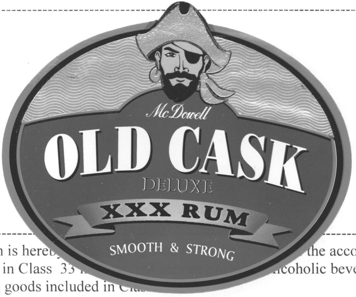 Old Cask Device mark 1601120 Trademark