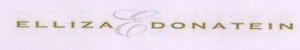 Elliza Donatein (label) Device mark 1687634 Trademark