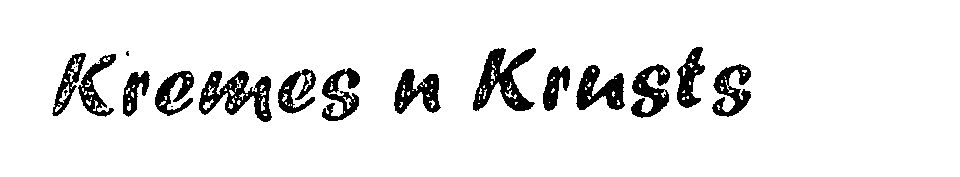 Kremes N Krusts (label) Device mark 1372963 Trademark
