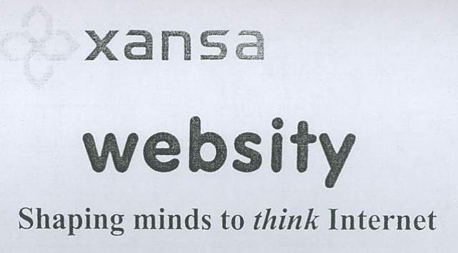 Xansa Websity Device mark 1017864 Trademark