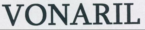 Vonaril Device mark 2155630 Trademark