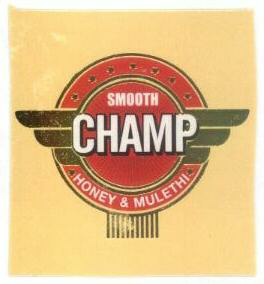 Smooth Champ(label) Device mark 1546406 Trademark