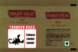 Swarn Vilas (label) Device mark 2106383 Trademark