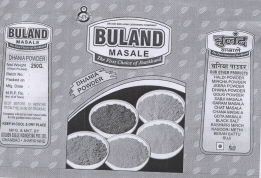 Buland Masale Device mark 2070636 Trademark