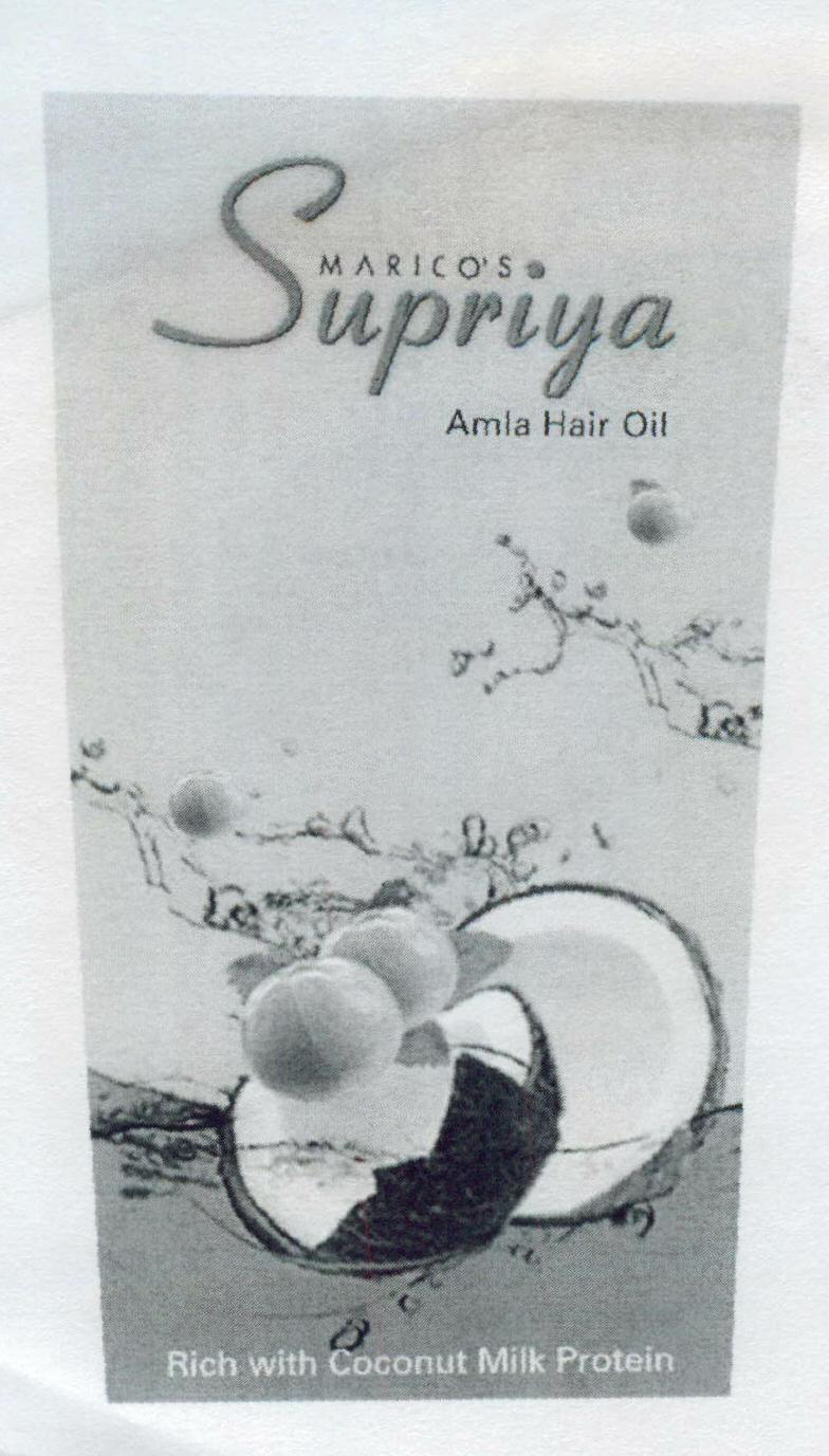 Marico's Supriya (label) Device mark 1458826 Trademark