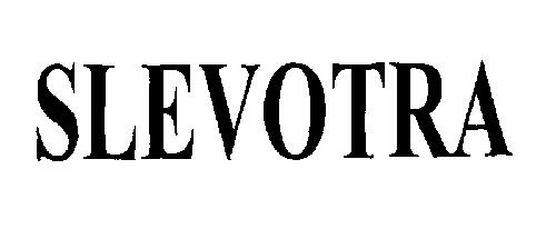 Slevotra (device) Device mark 2177323 Trademark