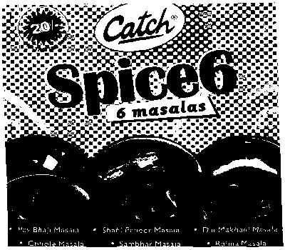 Catch Spice6 ( Label ) Device mark 1366653 Trademark