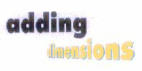 Adding Dimensions (label) Device mark 1488627 Trademark