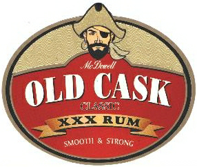 Old Cask, Classic, Xxx Rum Device mark 1672265 Trademark