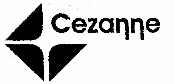 Cezanne (label) Device mark 1563389 Trademark