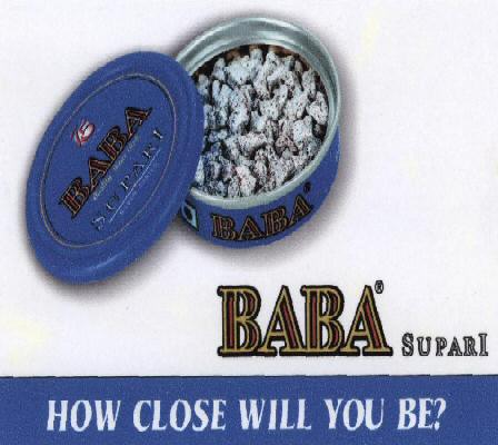 Baba With Label. Device mark 1629885 Trademark