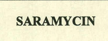 Saramycin Device mark 2311462 Trademark