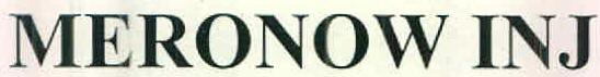 Meronow Inj Device mark 2681000 Trademark
