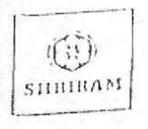 Shriram (label) Device mark 422734 Trademark