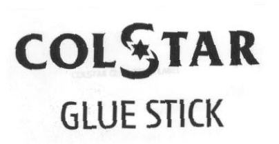 Colstar Glue Stick (label) Device mark 1643618 Trademark