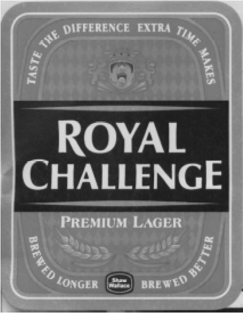 Royal Challengepremium Larger(label) Device mark 1274578 Trademark