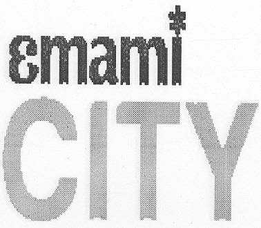 Emami City (label) Device mark 2167203 Trademark