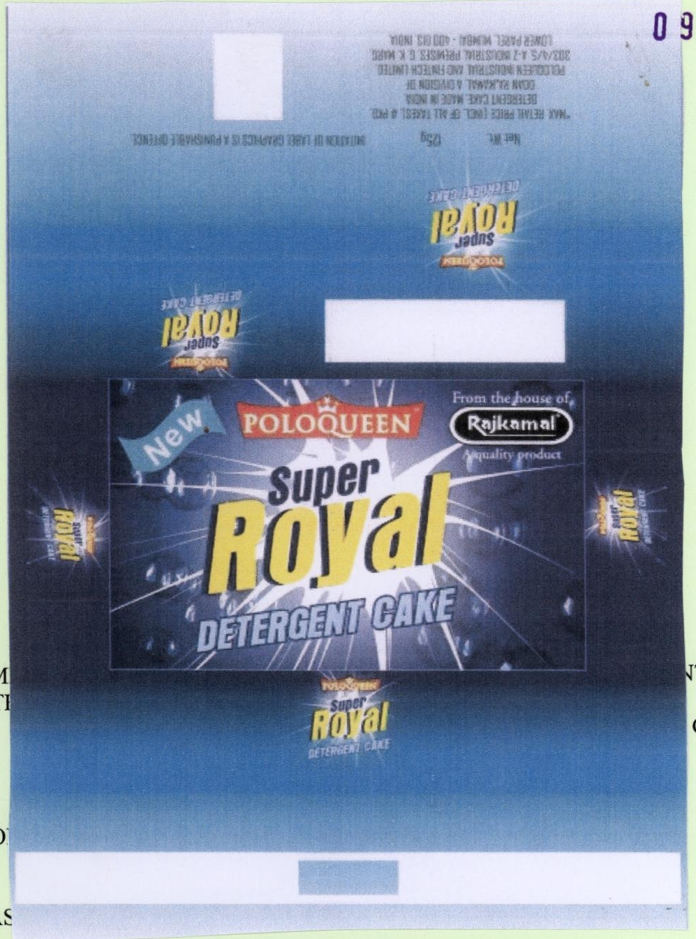 Polo Queen Super Royal Detergentcake (device) Device mark 1804758 Trademark