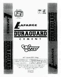 Lafarge Duraguard Cement (device) Device mark 2660089 Trademark