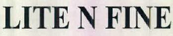 Lite N Fine Device mark 2657457 Trademark