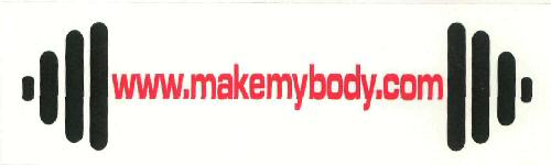 Www.makemybody.com (label) Device mark 2678989 Trademark