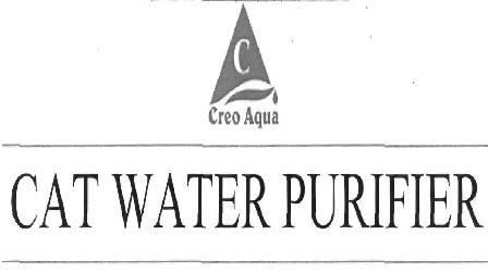 C Creo Aqua Cat Water Purifier (device) Device mark 2377300 Trademark