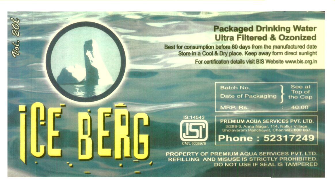 Ice Berg (device) Device mark 1388976 Trademark