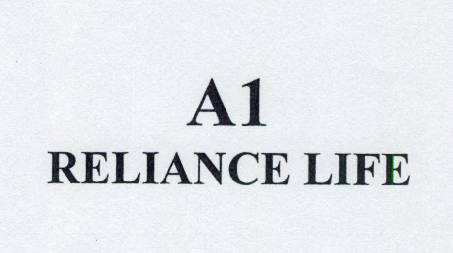 A1 Reliance Life Device mark 1450846 Trademark