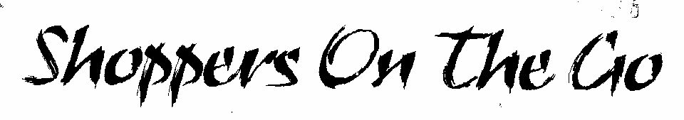 Shoppers On The Go (letter Written In Special Form) Device mark 1470088 Trademark
