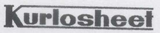Kurlosheet (label) Device mark 1130620 Trademark