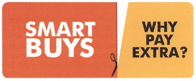 Smart Buys (label) Device mark 1659283 Trademark