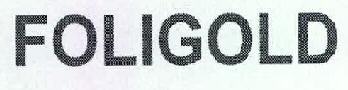Foligold Device mark 2286727 Trademark
