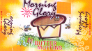 Morning Glory, Device Of Dining Table, Sun And Flying Butter Fly (label) Device mark 1722040 Trademark