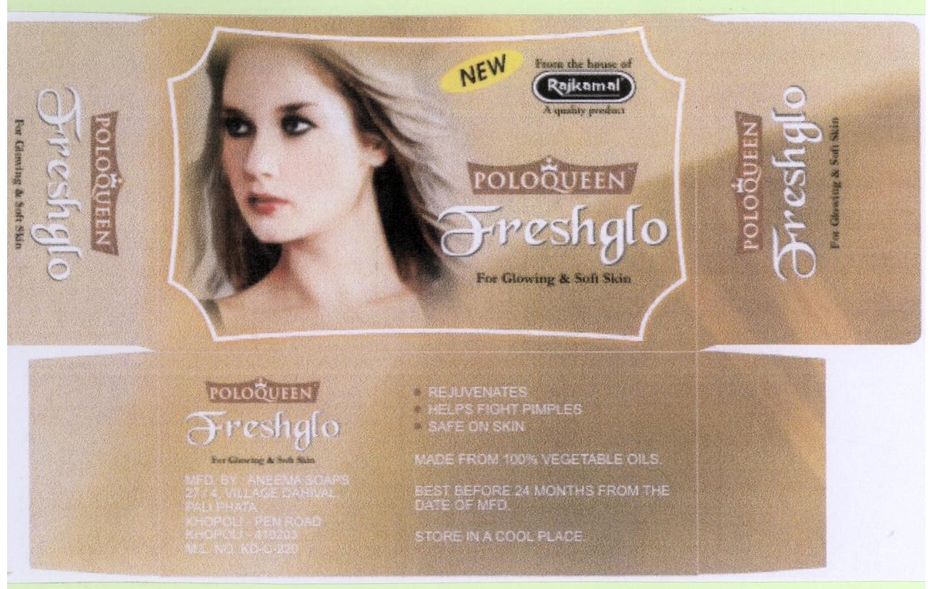 Polo Queen Freshglo (device) Device mark 1804757 Trademark