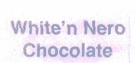 White'n Nero Chocolate (letter Written In Special From) Device mark 1472391 Trademark