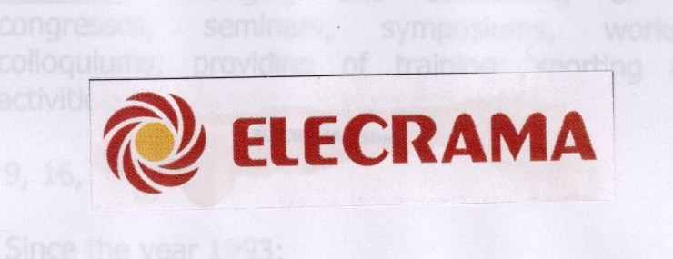 Elecrama (label) Device mark 1796841 Trademark