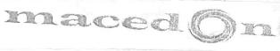 Macedon Device mark 2560104 Trademark