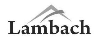 Lambach With Logo Device mark 2884313 Trademark