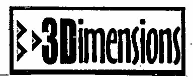 3dimensions (label) Device mark 1530967 Trademark